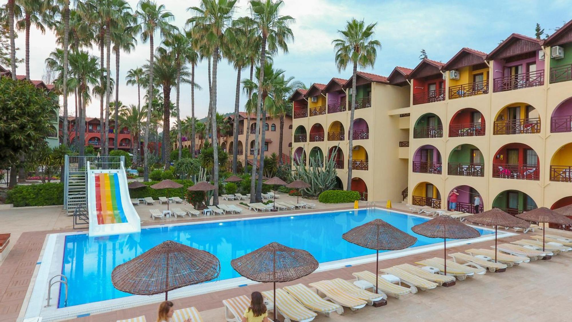 Club Tropical Beach Hotel Toslak Luaran gambar