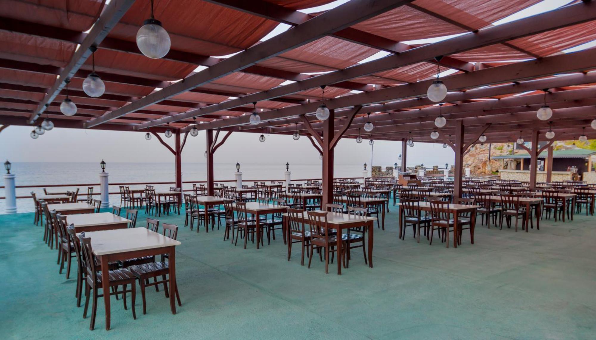 Club Tropical Beach Hotel Toslak Luaran gambar
